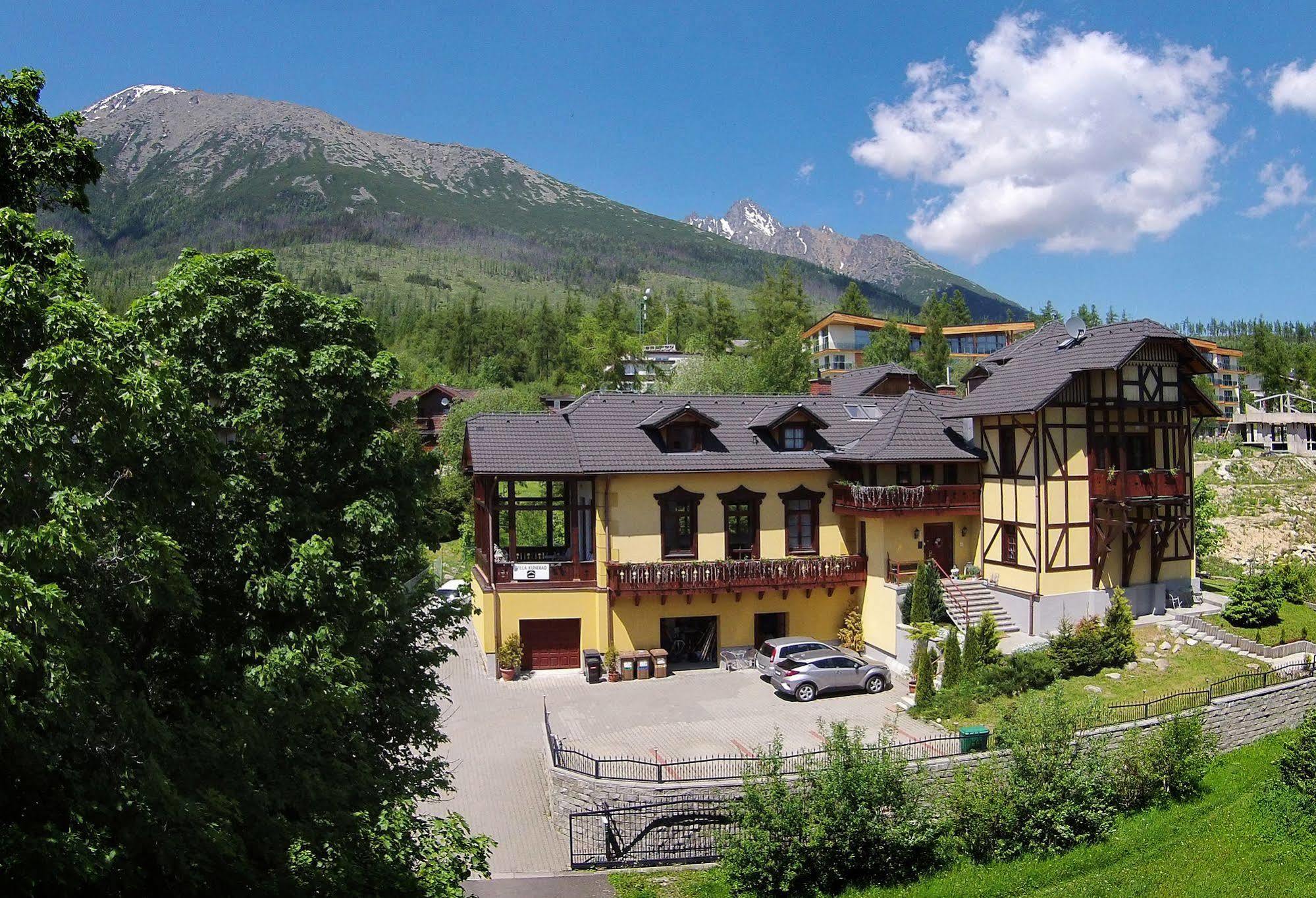 Pension Villa Kunerad Vysoké Tatry Buitenkant foto